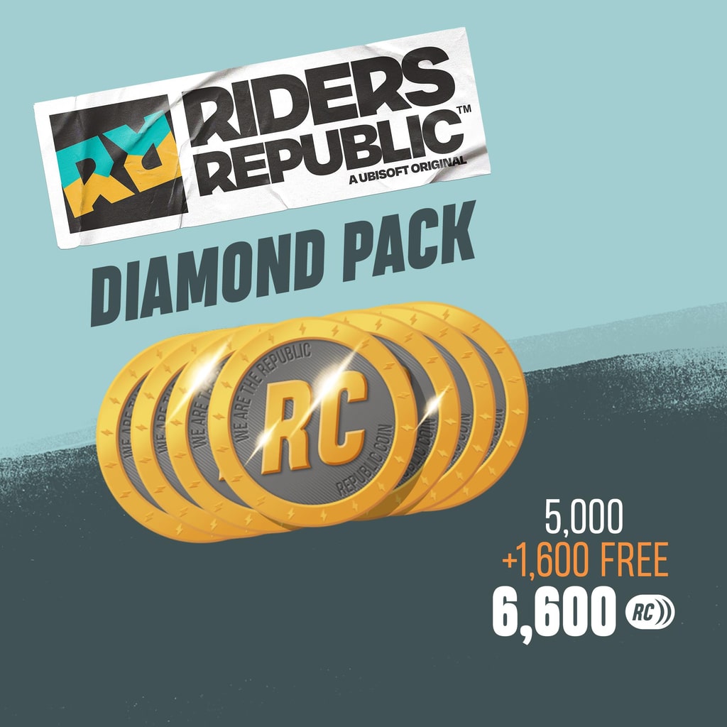 Riders Republic - Republic Coins Diamond Pack (6600 Coins) (English/Chinese/Korean/Japanese Ver.)