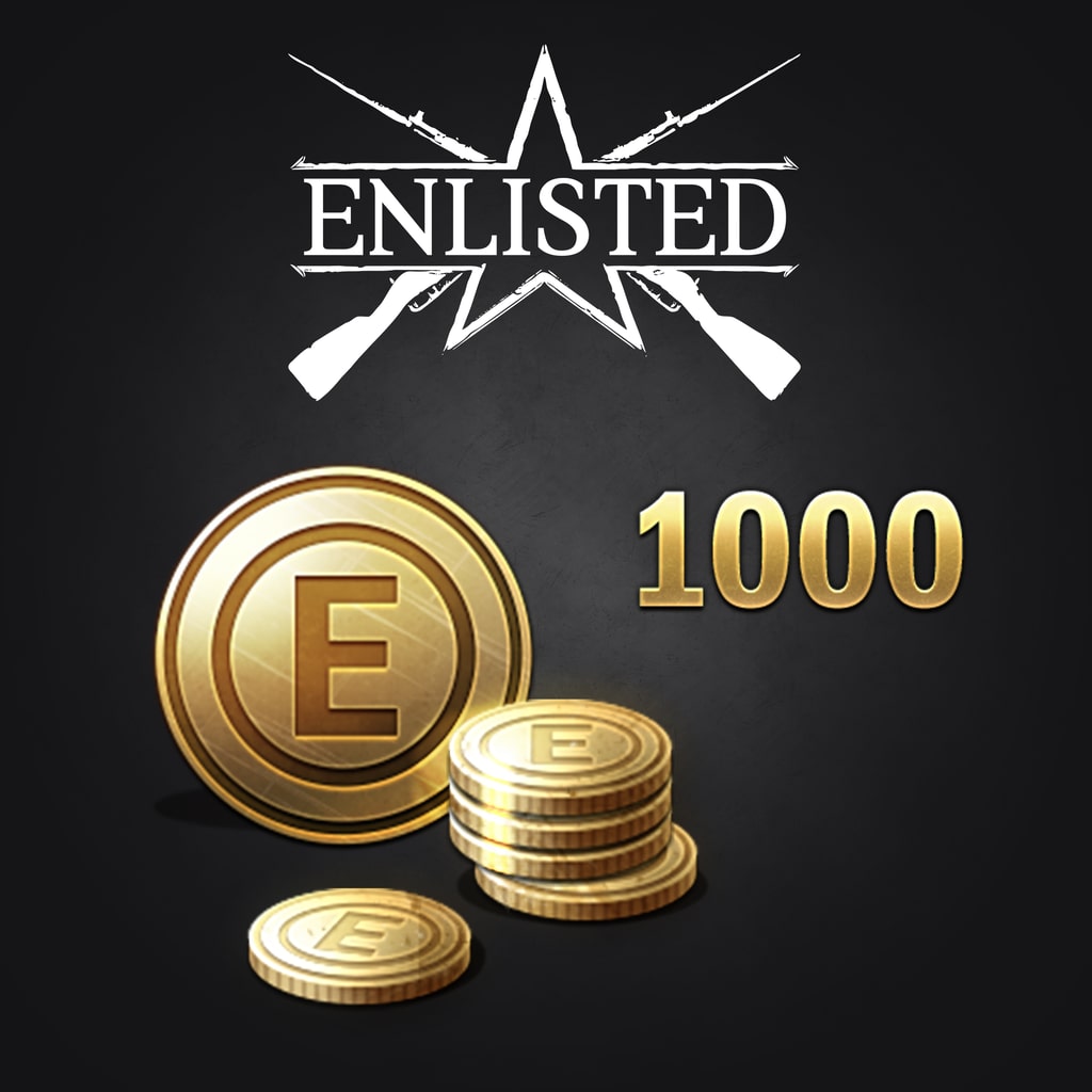 Enlisted - 1000 Gold (English/Chinese/Korean Ver.)