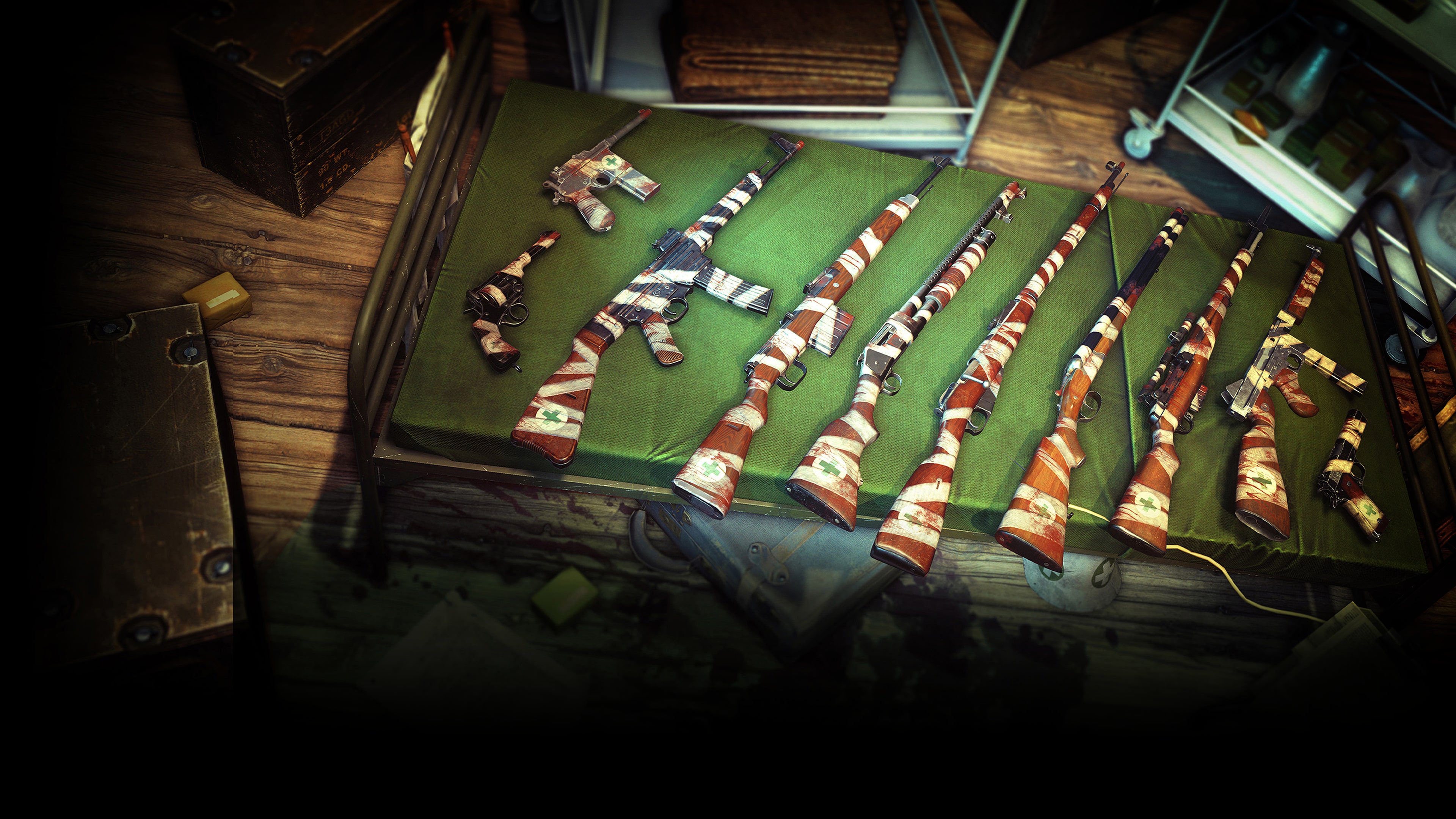 Zombie Army 4: Bandages Weapon Skins (中日英韓文版)