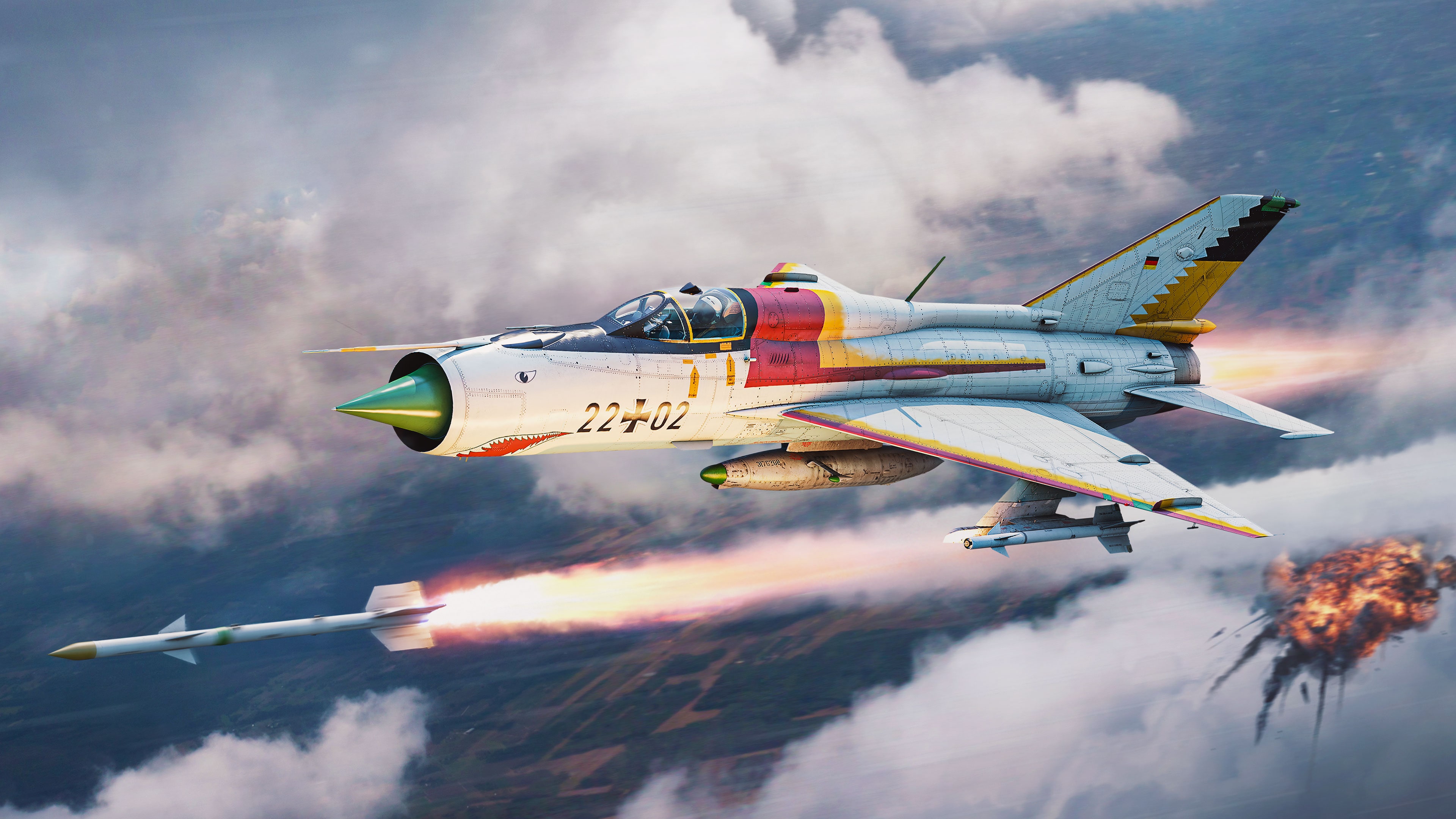 War Thunder - MiG 21-SPS-K Pack (English/Chinese/Korean Ver.)