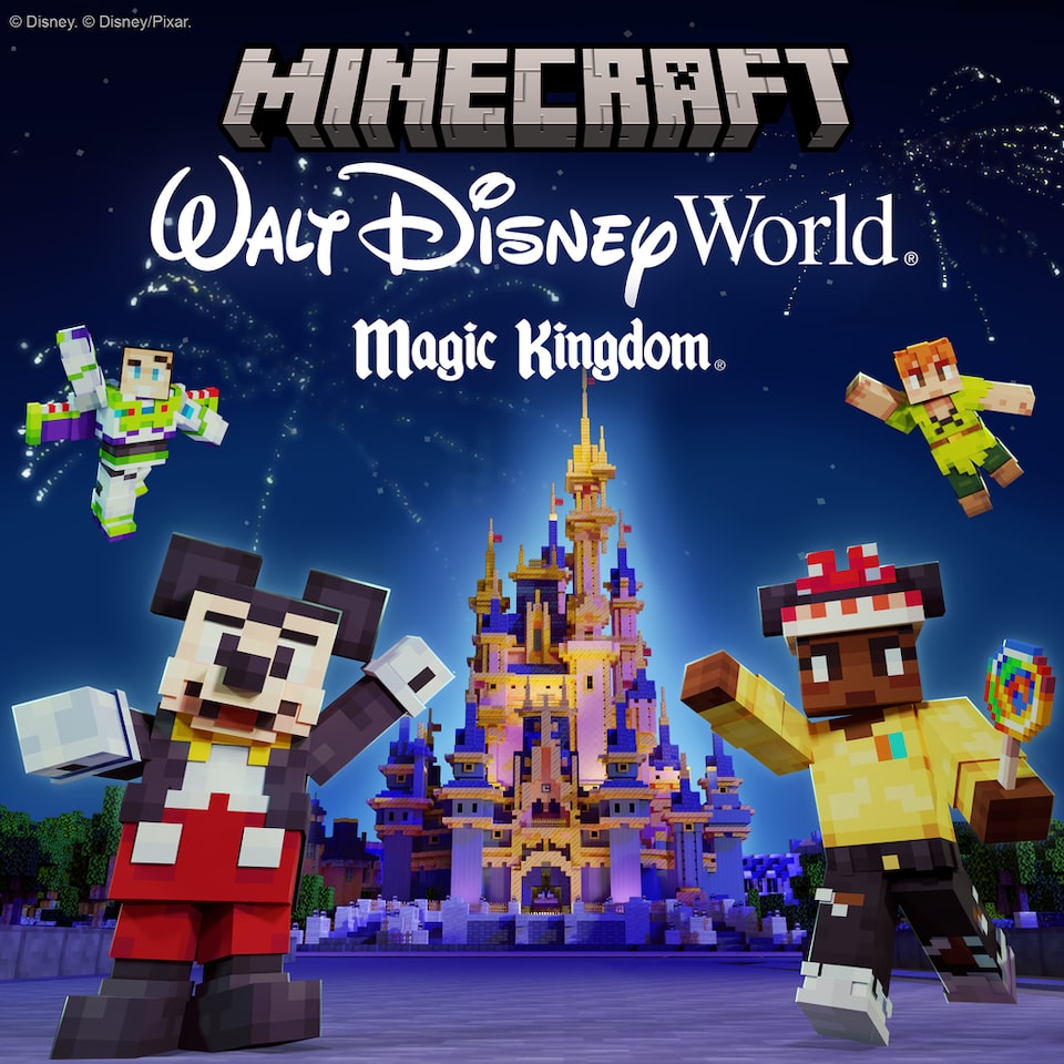 Minecraft Walt Disney World Magic Kingdom Adventure (English/Chinese