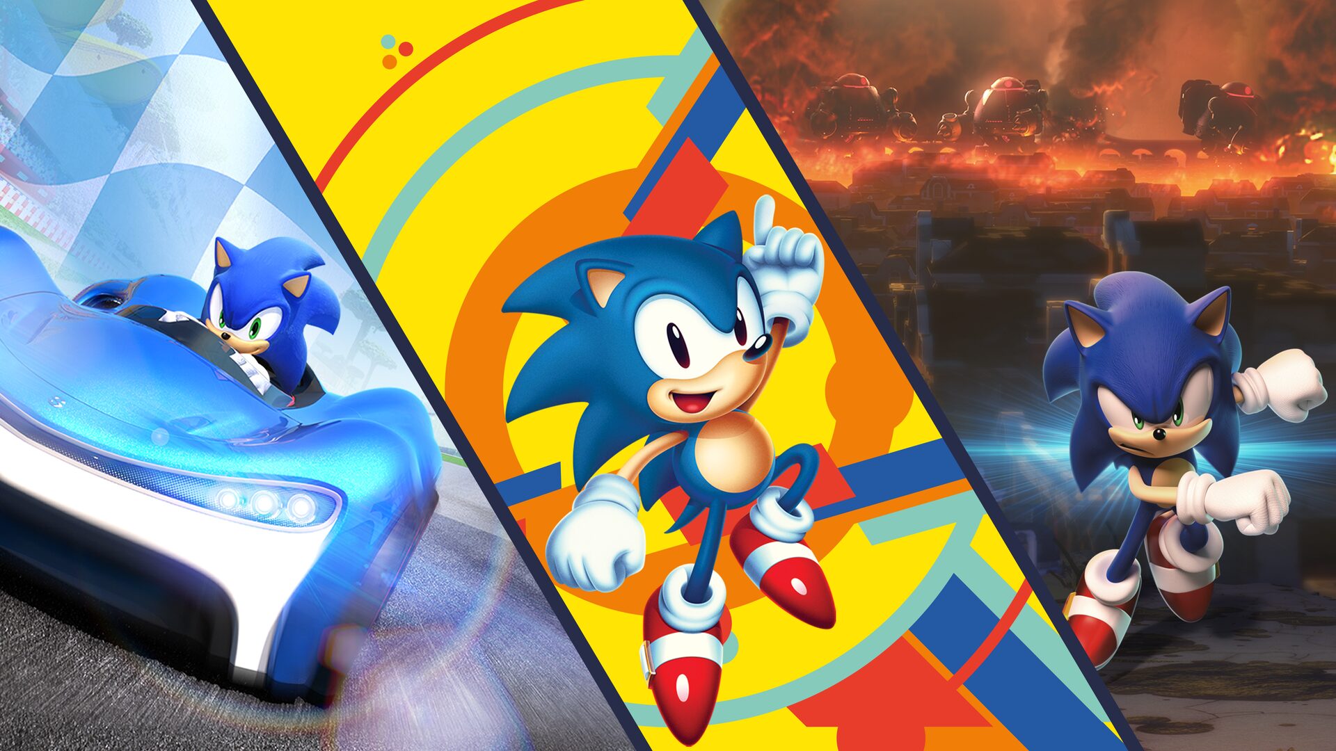 Sonic Team Racing + Sonic Mania - Corrida e Aventura - Ps4 Midia