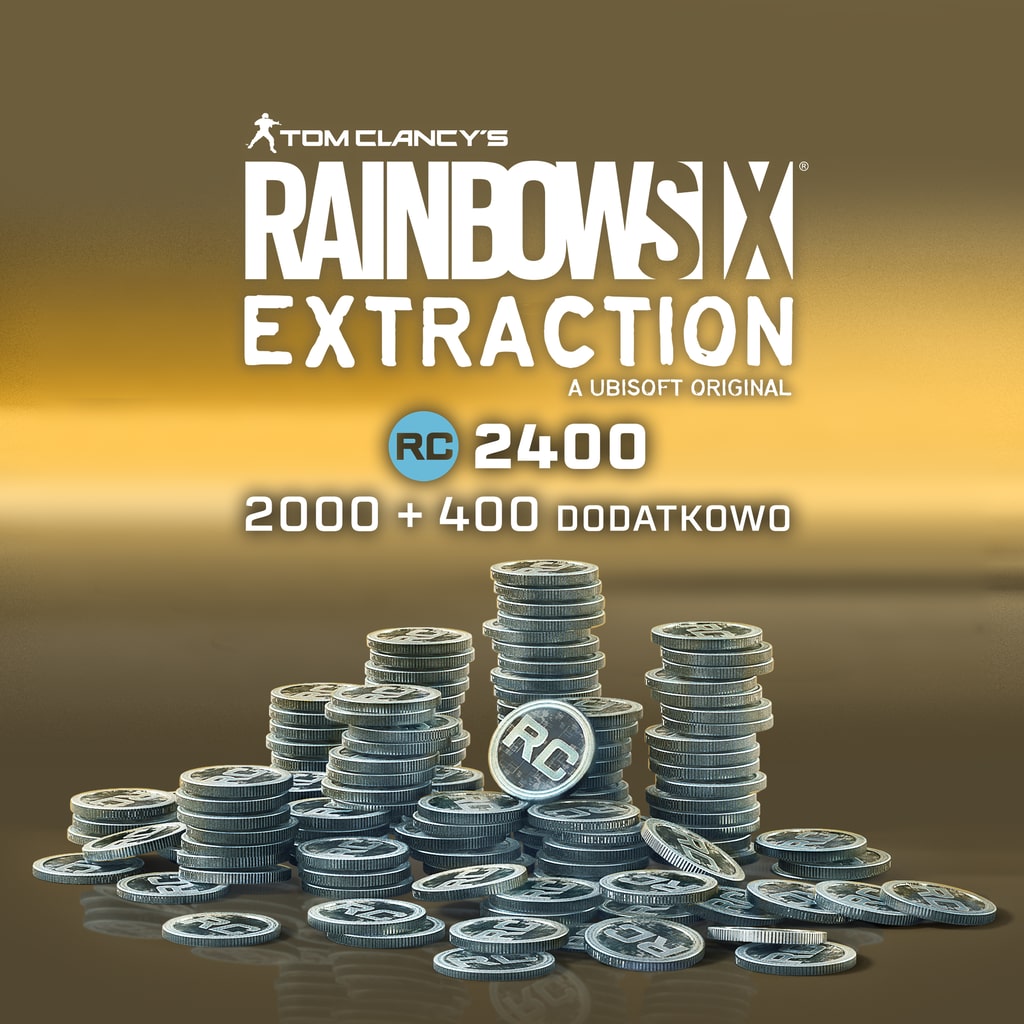 R6 Extraction: 2 400 kredytów REACT PS5