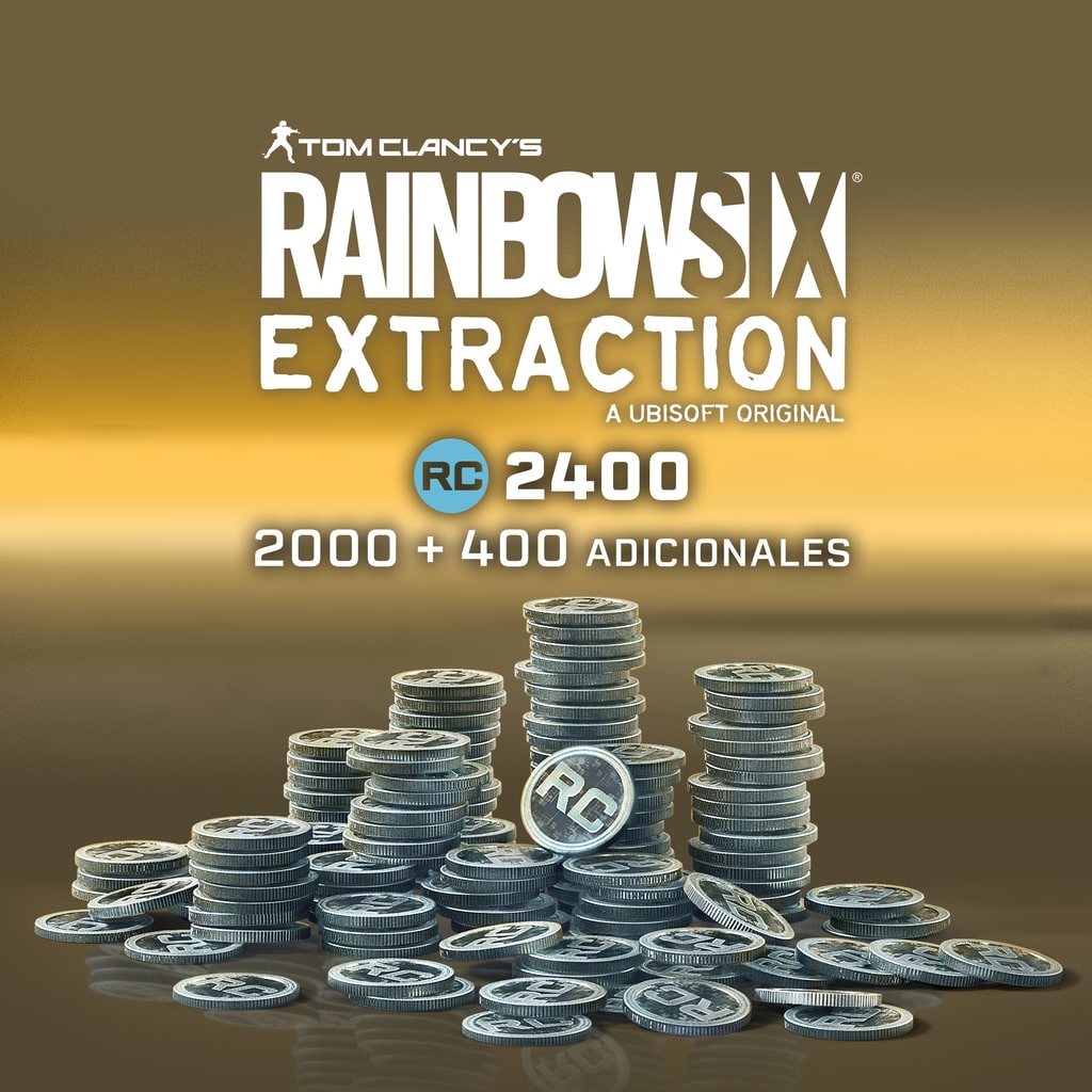 R6 Extraction: 2,400 REACT Credits PS4