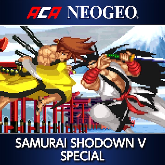 ACA NEOGEO SAMURAI SHODOWN V SPECIAL for playstation