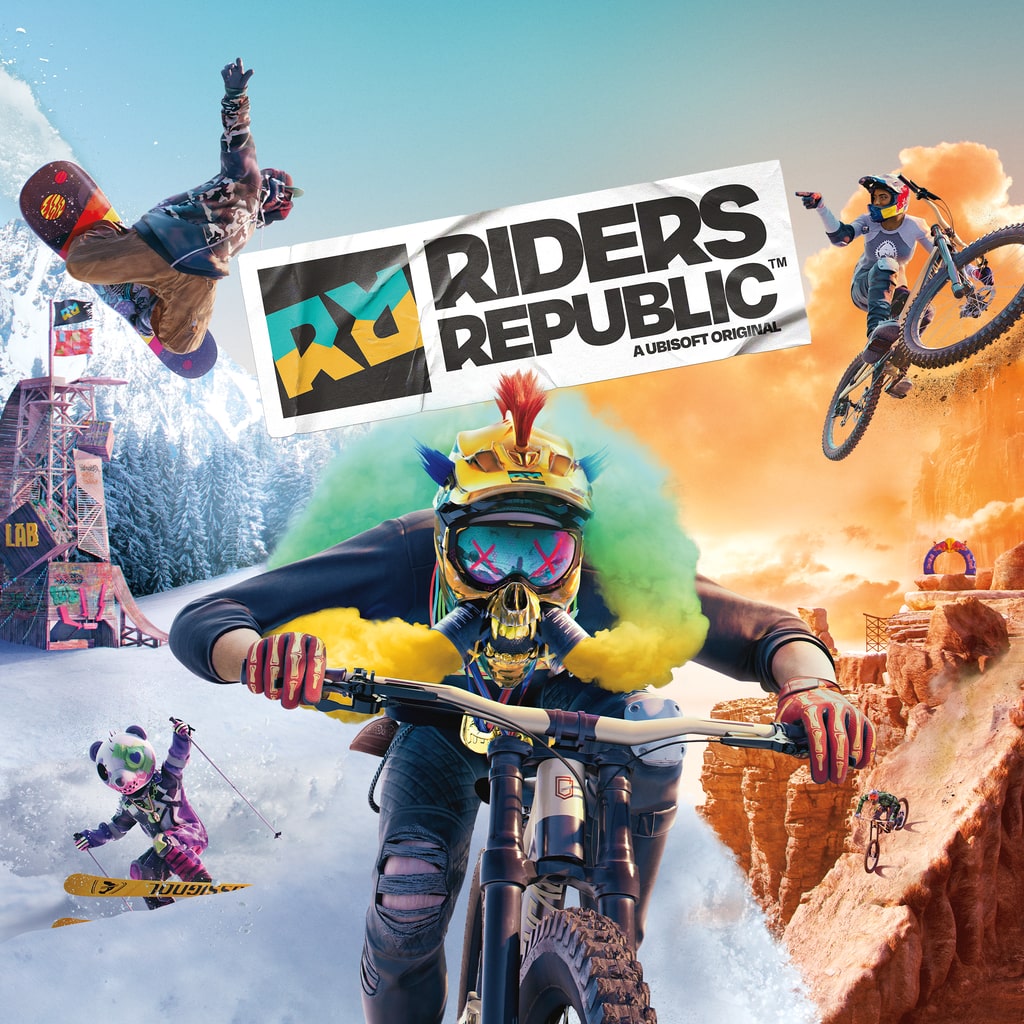 Riders Republic PS4 & PS5 (Simplified Chinese, English, Korean, Japanese, Traditional Chinese)